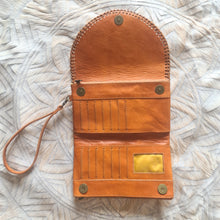 Load image into Gallery viewer, Stevie Leather Hand Tooled Mandala Clutch