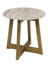 Load image into Gallery viewer, Marble Top Side Table