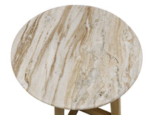 Load image into Gallery viewer, Marble Top Side Table
