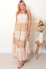 Load image into Gallery viewer, Betty Button Front Slip Maxi Dress