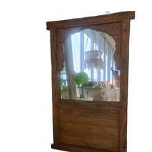 Load image into Gallery viewer, Vintage Indian Window Frame Mirror