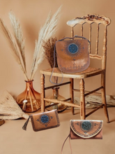 Load image into Gallery viewer, Stevie Leather Hand Tooled Mandala Handbag