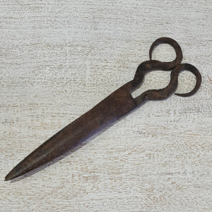 Antique handmade Indian scissors