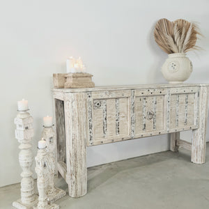 Vintage Indian Old Door Console Hall Table OD02