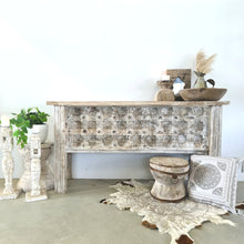 Load image into Gallery viewer, Vintage Indian Old Door Console Hall Table OD1
