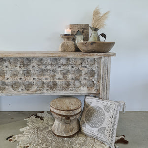 Vintage Indian Old Door Console Hall Table OD1