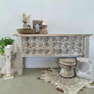Vintage Indian Old Door Console Hall Table OD1