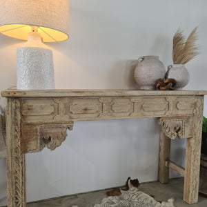 Vintage Indian Console Hall Table S02