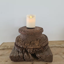 Load image into Gallery viewer, Upcycled 2 Piece Pillar Candle Holder &amp; Raiser - 2P01
