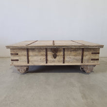 Load image into Gallery viewer, Vintage Indian Trunk Coffee Table
