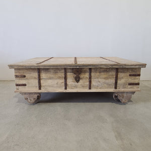Vintage Indian Trunk Coffee Table