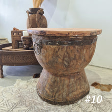 Load image into Gallery viewer, Authentic Vintage Indian Ukhali Stool

