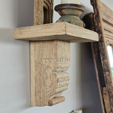 Load image into Gallery viewer, Vintage Carved Corbel Mountable Wall Shelf
