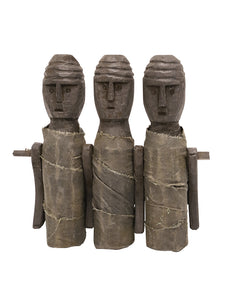 Antique Native Puppet Trio