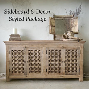 Sideboard & Decor - Styled Package #2
