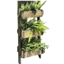 Load image into Gallery viewer, Triple Stacked Indian Brick Mould Caddy - Hanging Herb Garden
