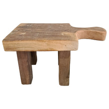 Load image into Gallery viewer, Small Vintage Timber Workers Stool
