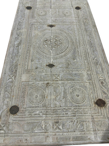 Antique Indian Panel Coffee Table #31513