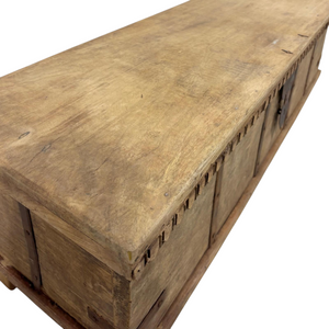 Vintage Indian Trunk - Natural #02591