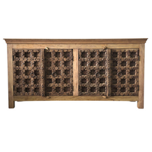 Load image into Gallery viewer, Vintage Indian Old Door Sideboard #51097
