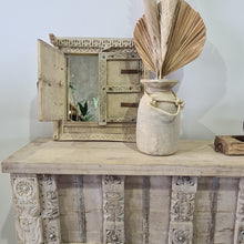 Load image into Gallery viewer, Vintage Indian Old Door Console with Storage VSC15

