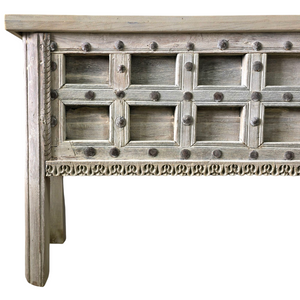 Vintage Indian Console with Storage #21064