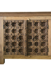 Load image into Gallery viewer, Vintage Indian Old Door Sideboard #51097
