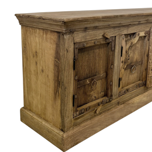 Vintage Old Door Entertainment Media Unit