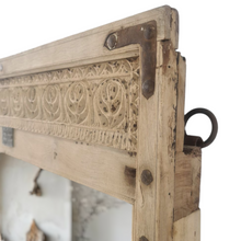Load image into Gallery viewer, Vintage Indian Door Frame Mirror
