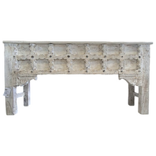Load image into Gallery viewer, Indian Old Door Console Hall Table #BL01
