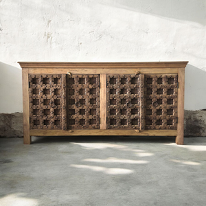 Vintage Indian Old Door Sideboard #51097