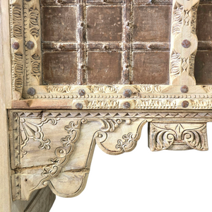 Vintage Indian Console with Storage #14004