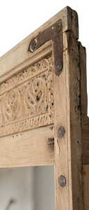 Vintage Indian Door Frame Mirror