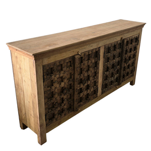 Vintage Indian Old Door Sideboard #51097