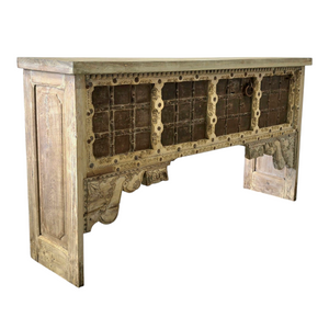 Vintage Indian Console with Storage #14004