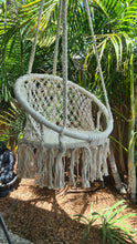 Load image into Gallery viewer, Children&#39;s Macrame Hanging Hoop Chair
