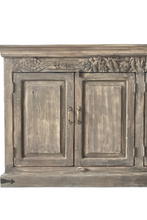 Load image into Gallery viewer, SECONDS - Solid four door sideboard with vintage carved panel
