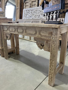 Vintage Indian Console Hall Table S02