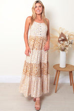 Load image into Gallery viewer, Betty Button Front Slip Maxi Dress
