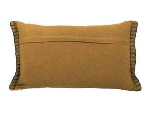 Milli 50x30cm Embroided Lumbar Cushion