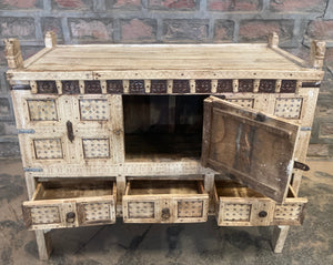 Traditional Vintage Indian Damchiya Dowry Chest